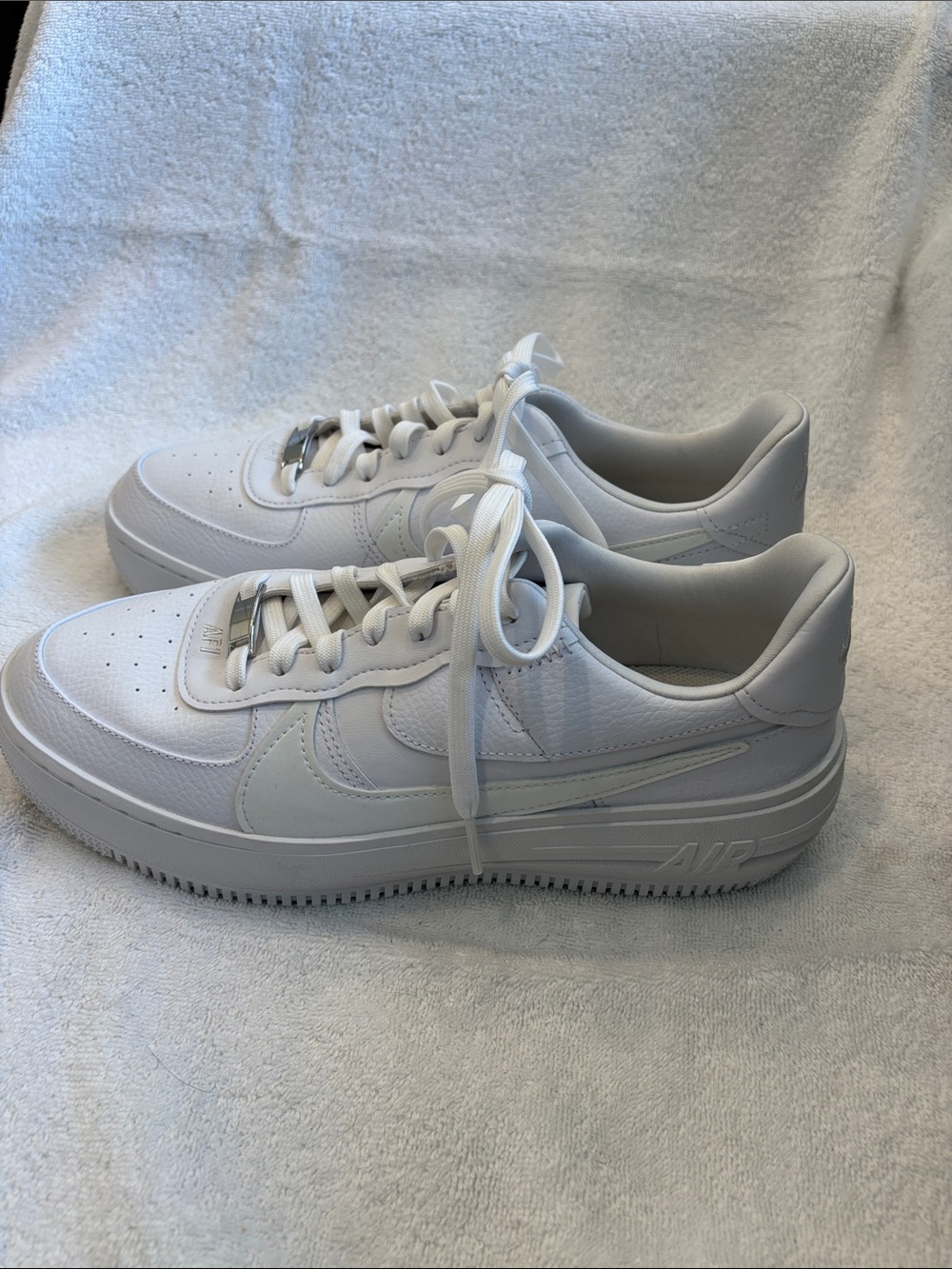 New Nike Air Force Ones - Women’s All-White